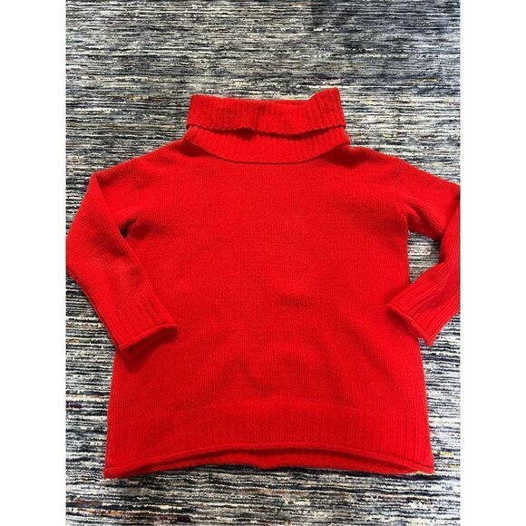 Moon & Madison Womens Sweater Cozy Collection Chenille Red Stretch size M - Picture 4 of 9